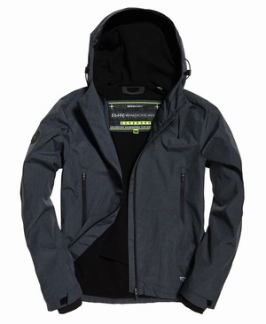 Superdry Arctic Elite SD-Windcheater Férfi Kabát Sötét Szürke | CFVKQ9164